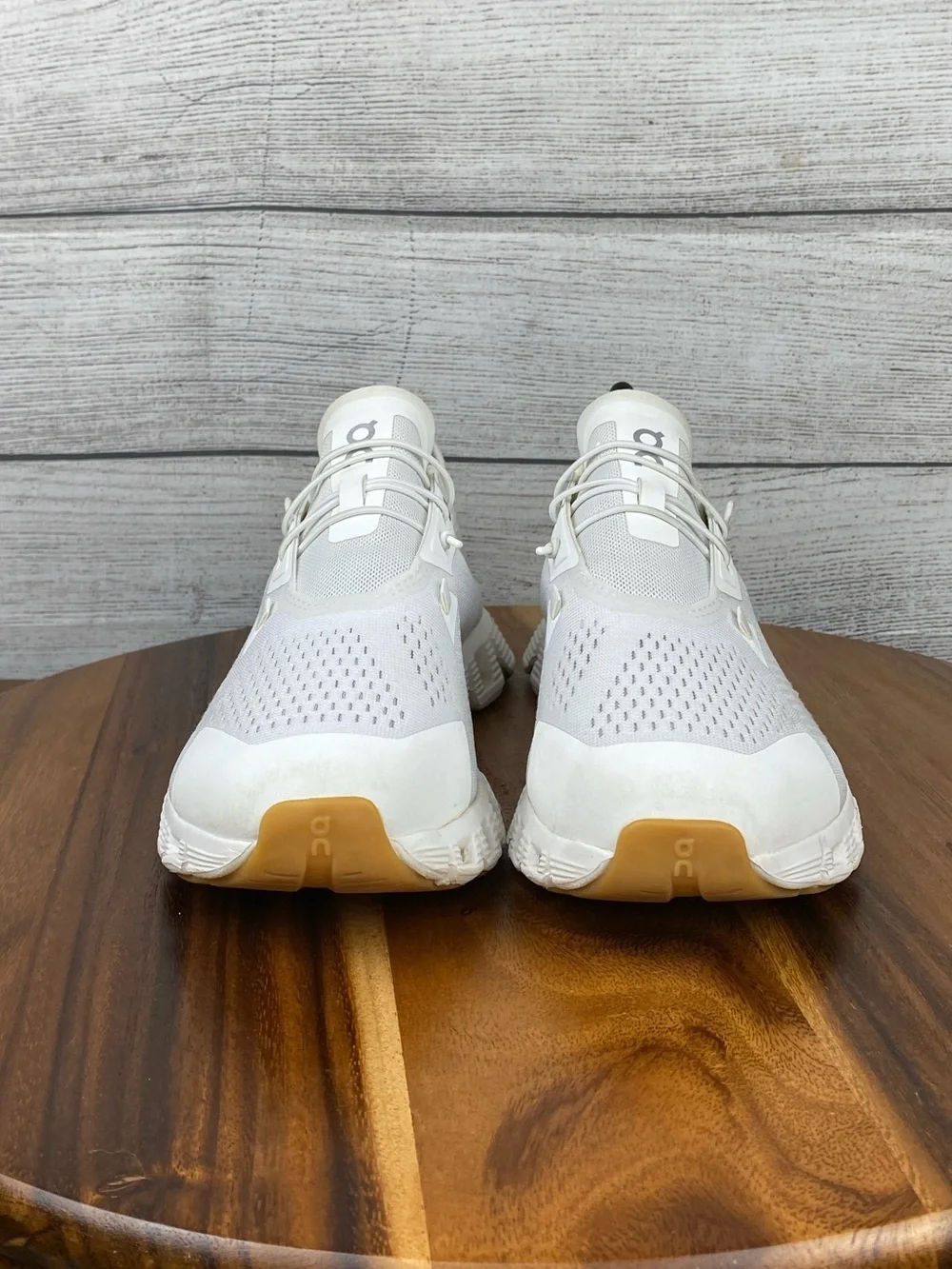 ON Running Cloud 5 Coast All White Slip On Lifestyle Shoe Women’s Sneaker Size 9